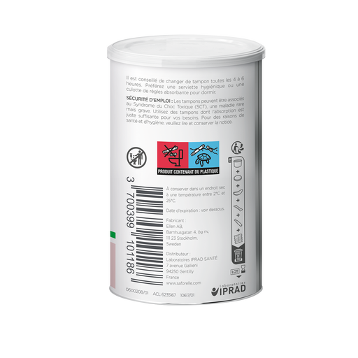 Florgynal Tampon Lactobacilles, Avec applicateur - 9 tampons Super, medium